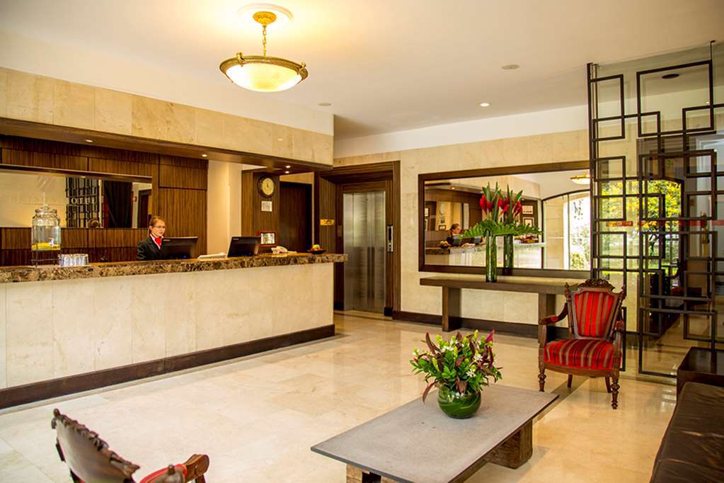 Hotel Morrison Zona Rosa Bogotá Beltér fotó